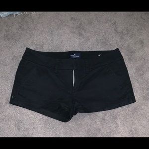 Black american eagle shorts